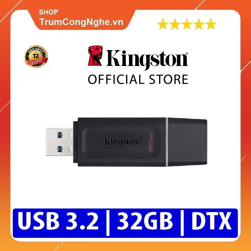 USB 3.2 Kingston DataTraveler Exodia 32GB DTX - Tốc độ truyền dữ liệu rất nhanh