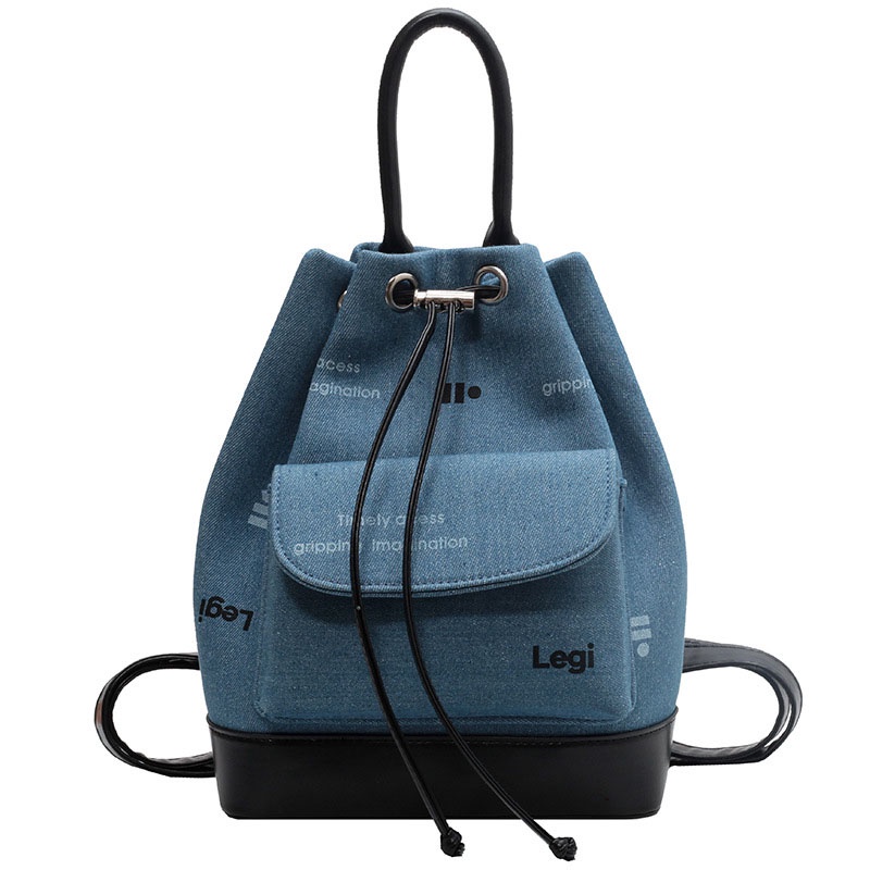 Ba Lô denim Đa Năng Thời Trang Dành Cho Nữ