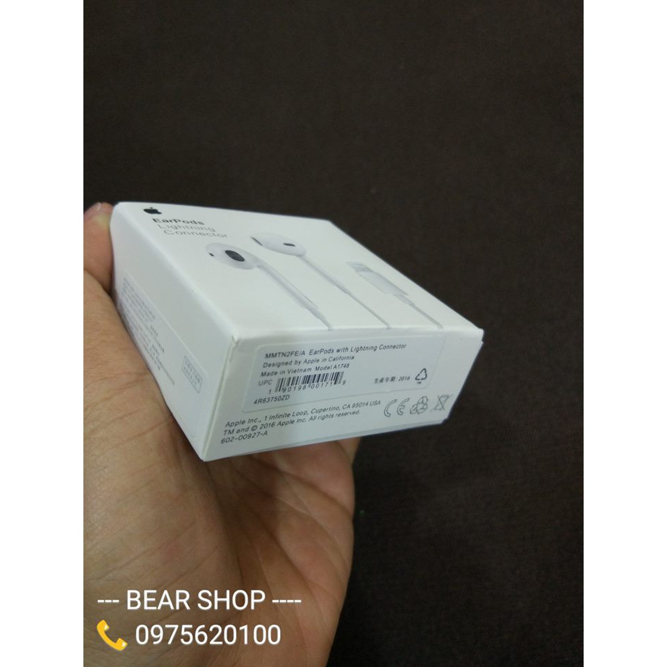 Tai nghe Earpod iPhone X hàng chính hãng Apple Store