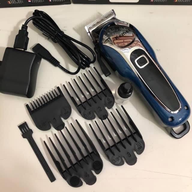 Tông Đơ Cắt Tóc Không Dây Chuyên Nghiệp Kemei-1995 Chính Hãng