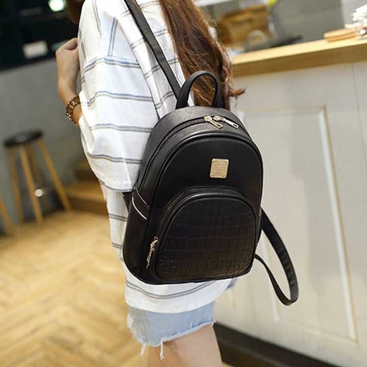 Ba lô , Túi Đeo Khóa Nổi Bật Nữ