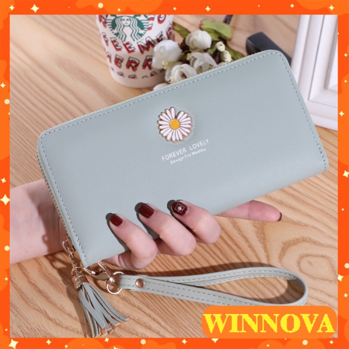 Ví nữ đẹp giá rẻ cầm tay dáng dài MADLEY nhiều ngăn cao cấp đẹp giá rẻ WINNOVA VDA359