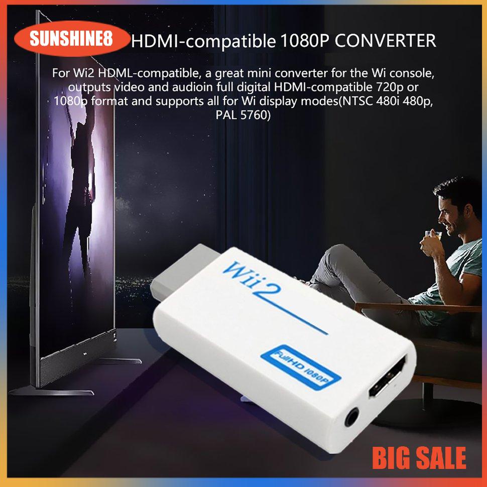 【SUN】HDMI-compatible Converter Transformed To HD-TV/HD-Projector 720p/1080P