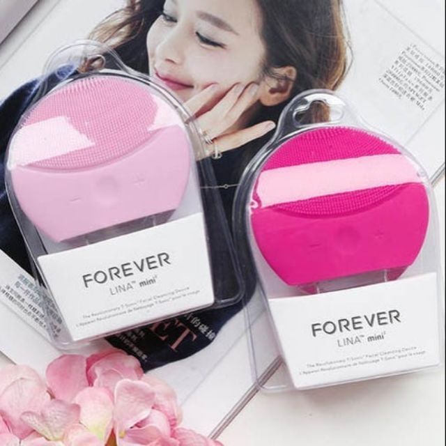Máy Rửa Mặt Massage Mặt Forever Lina Mini Full Box
