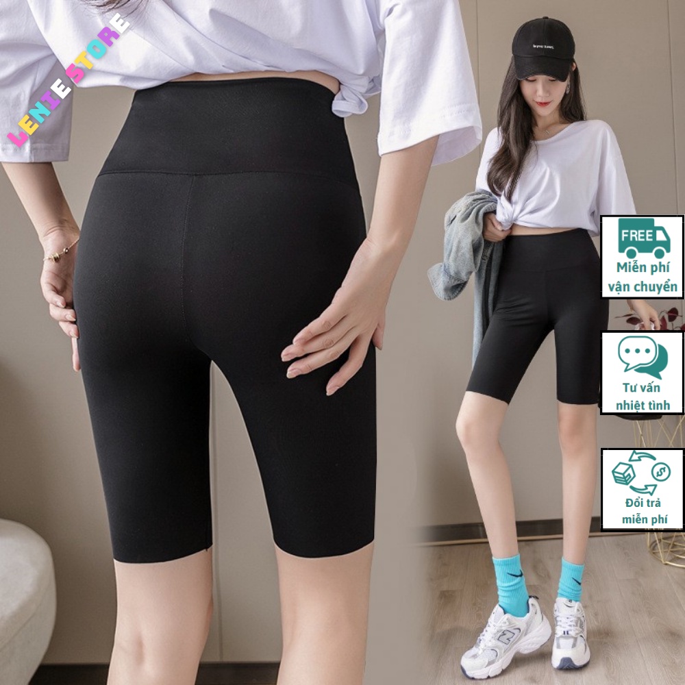 Quần legging lửng nữ, quần legging co giãn 4 chiều