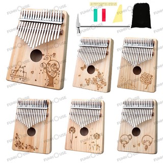 Đàn Kalimba 17 phím bằng gỗ