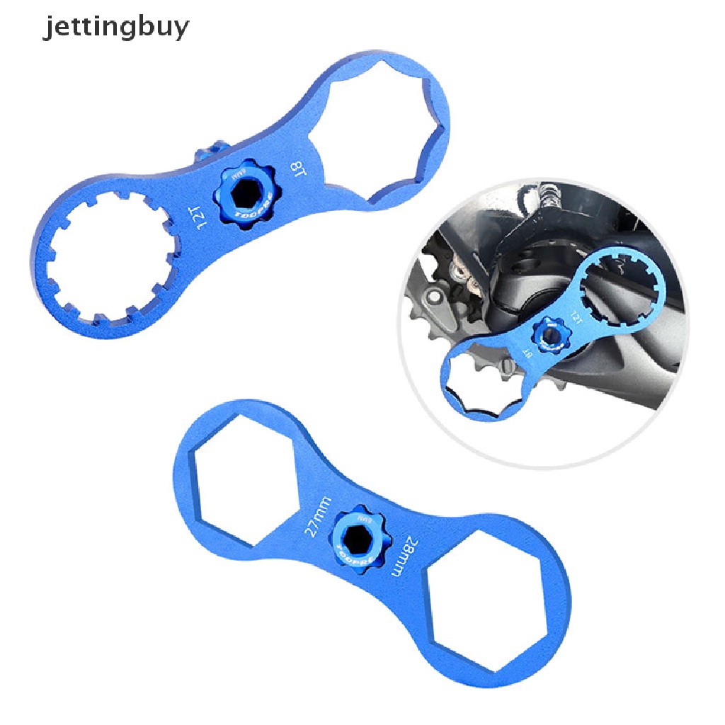 Cờ lê JETTING bằng nhôm thích hợp lắp phuộc cho xe đạp SR Suntour XCR / XCT / XCM / RST QDD