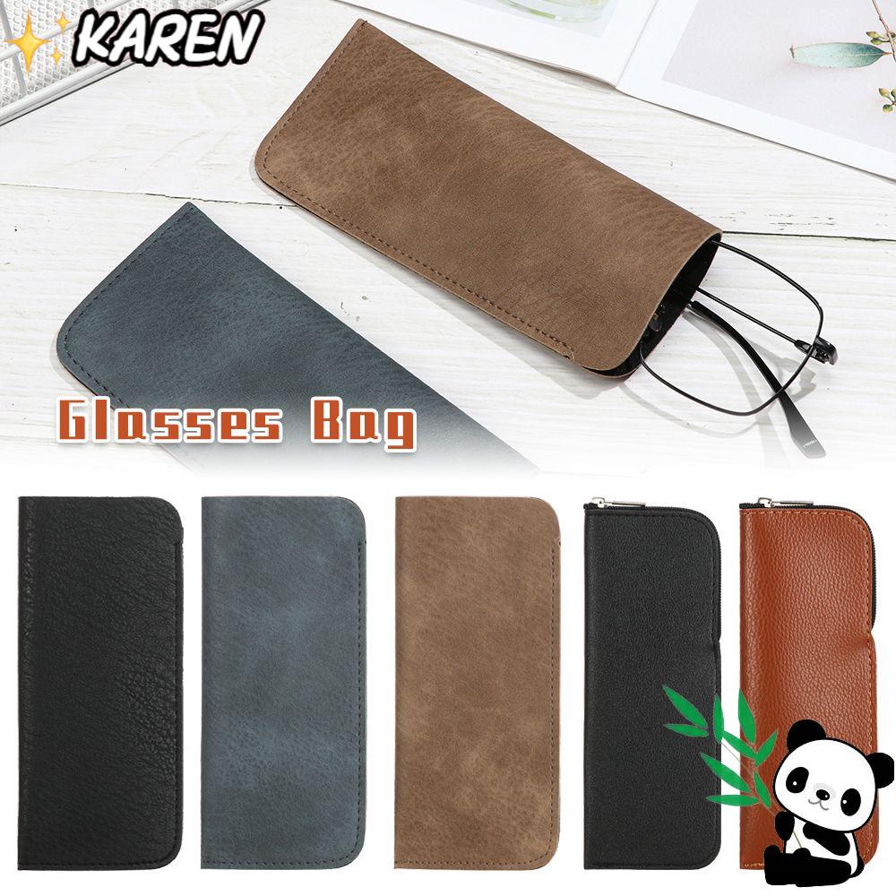 Túi Da Mềm Chống Nước Đựng Mắt Kính Đọc Sách Tiện Dụng