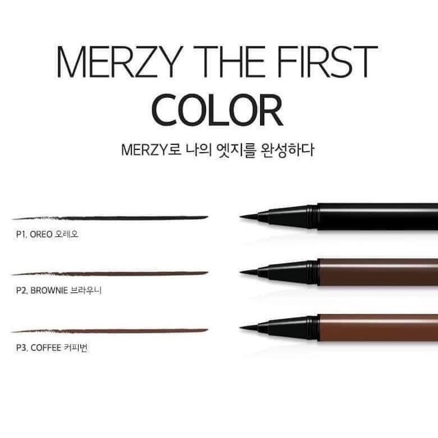 Bút Kẻ Mắt Lâu Trôi Merzy Another Me The First Pen Eyeliner