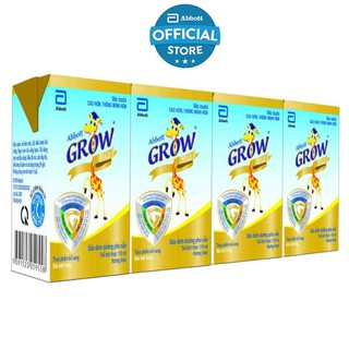[MKB Gift] Lốc 4 Sữa nước Abbott Grow Gold 110ml/hộp