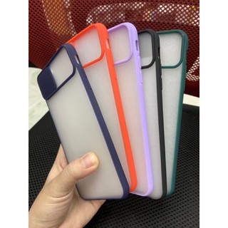 Ốp lưng iPhone 6 Plus màu lưng nhám bảo vệ camera