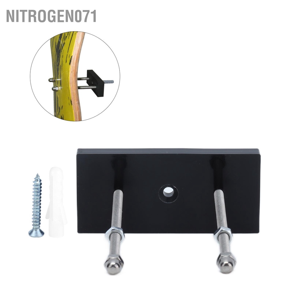 Nitrogen071 Giá ván trượt Nổi Ổn định Bền Ván Treo Tường cho Phòng ngủ Nhà để xe