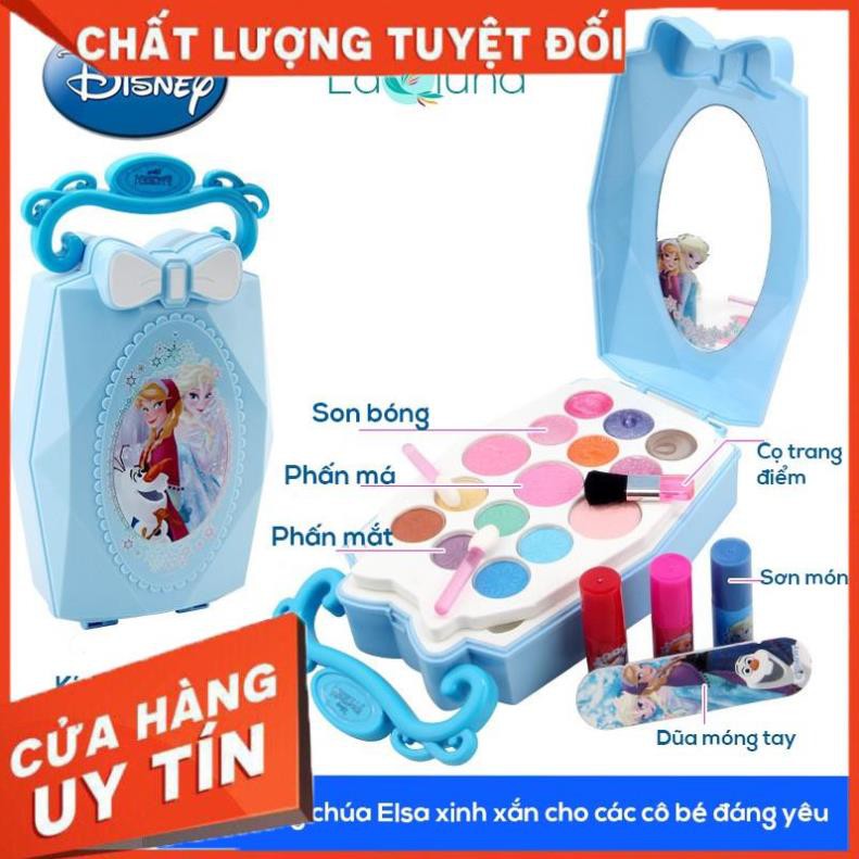 [Free Ship] Bộ đồ trang điểm công chúa Elsa hãng Disney an toàn cho bé xinh xắn, đáng yêu trang điểm cho các dịp lễ hội