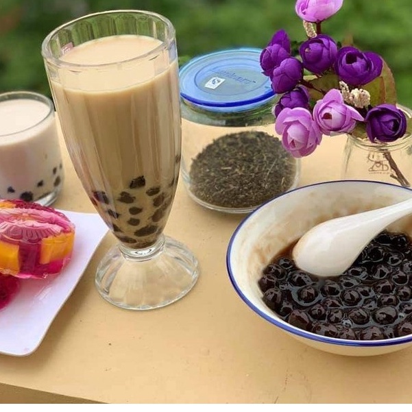 Trân châu Hàng Huy Đường đen Douxian túi 1KG