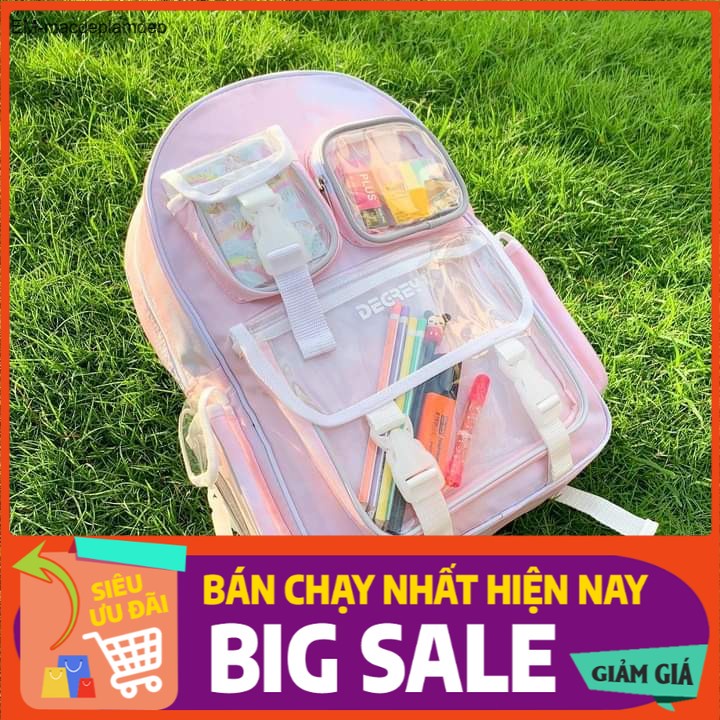 (1511) Balo Degrey Hồng Loang Backpack (chuẩn cao cấp 1-1) (tặng full tag và giấy thơm) thời trang nam nữ