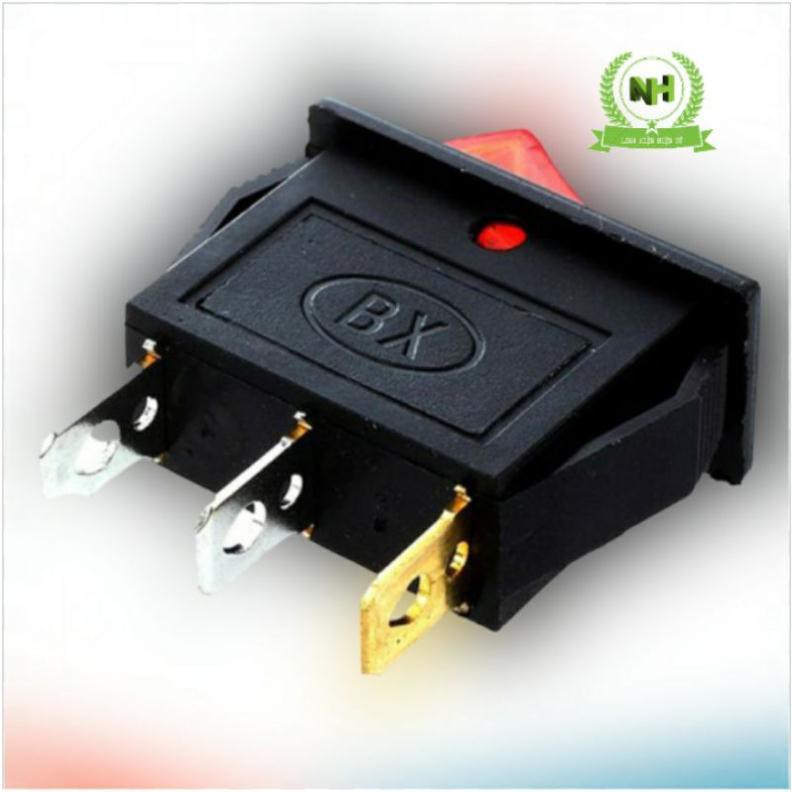 3 Chiếc Công Tắc Bập Bênh KCD3-101 16A/250V  Dùng Trong Ổ Điện Loại Tốt