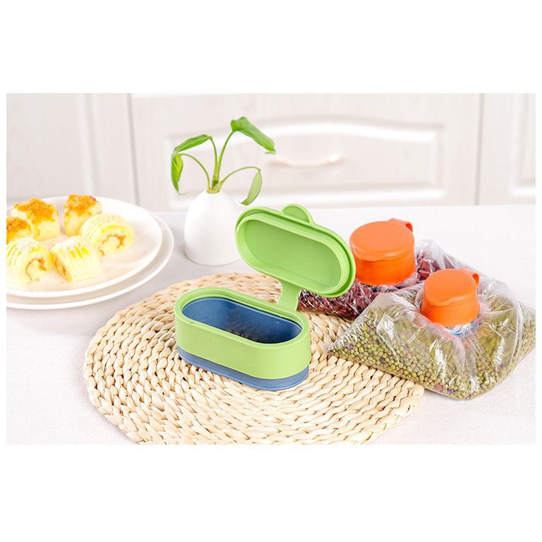 Nắp nhựa dùng niêm phong túi thức ăn bảo quản thức ăn DOS63