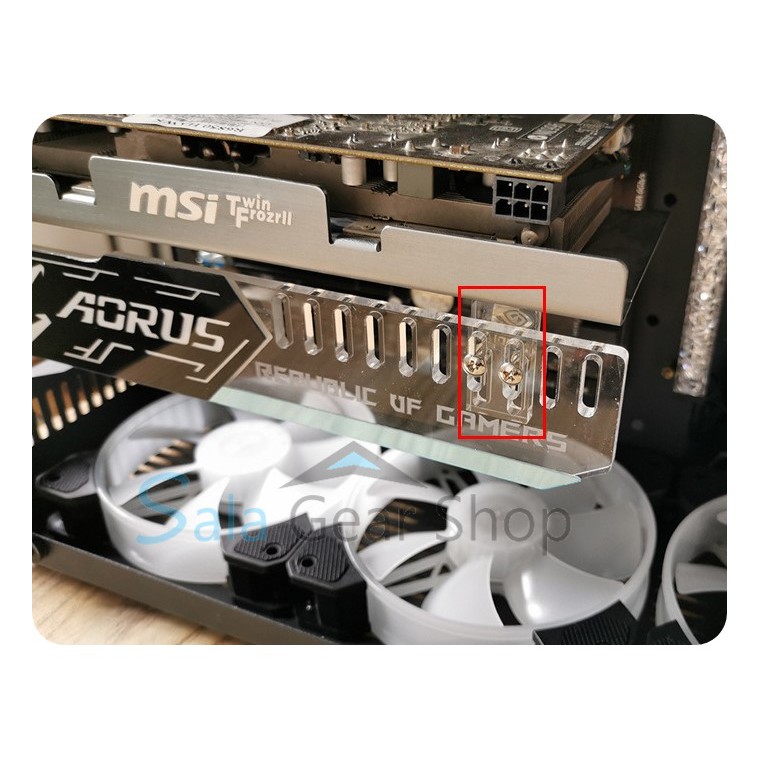 Đỡ Card VGA Coolmoon Aorus - Rog RGB, Sync Hub Coolmoon | BigBuy360 - bigbuy360.vn