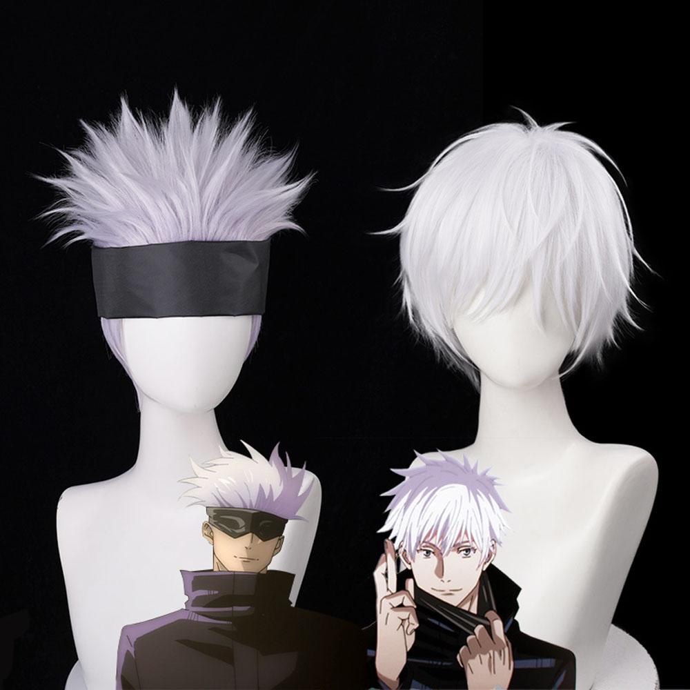Bộ Tóc Giả Ngắn Cosplay Nhân Vật Anime Bằng Sợi Tổng Hợp Chịu Nhiệt Dành Cho Nam