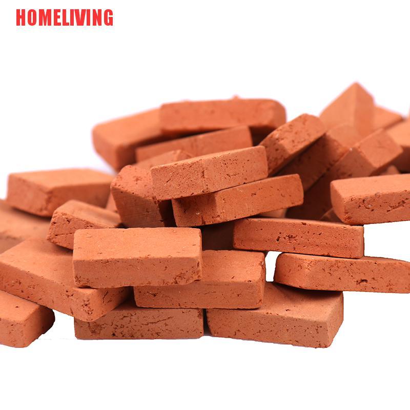 [HOMELIVING] Set 50 Mô Hình Gạch Mô Phỏng Phong Cảnh Tỉ Lệ 1 / 16 Để Bàn Trang Trí diy