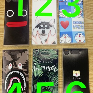 Ốp lưng Sony XZ1 dẻo in hình cute