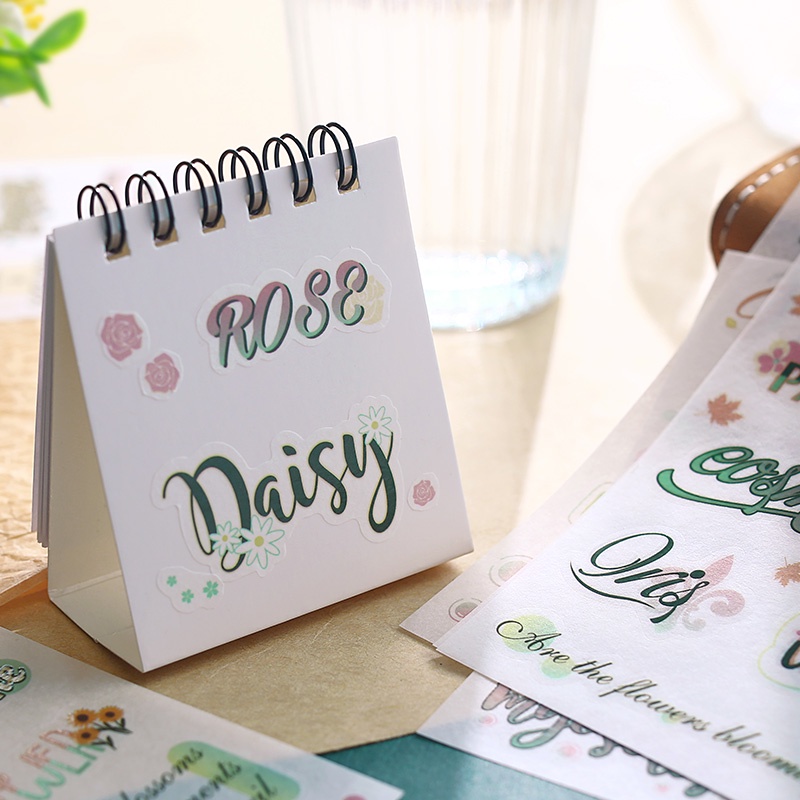 Bộ 10 Tấm Sticker Chữ MOHAMM