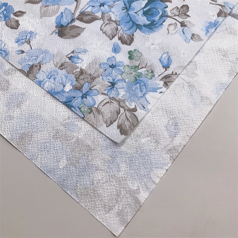 Gói 20 Khăn Giấy Ăn In Hình Hoa Lá / Chim 17 Kiểu Cho Tiệc Cưới
