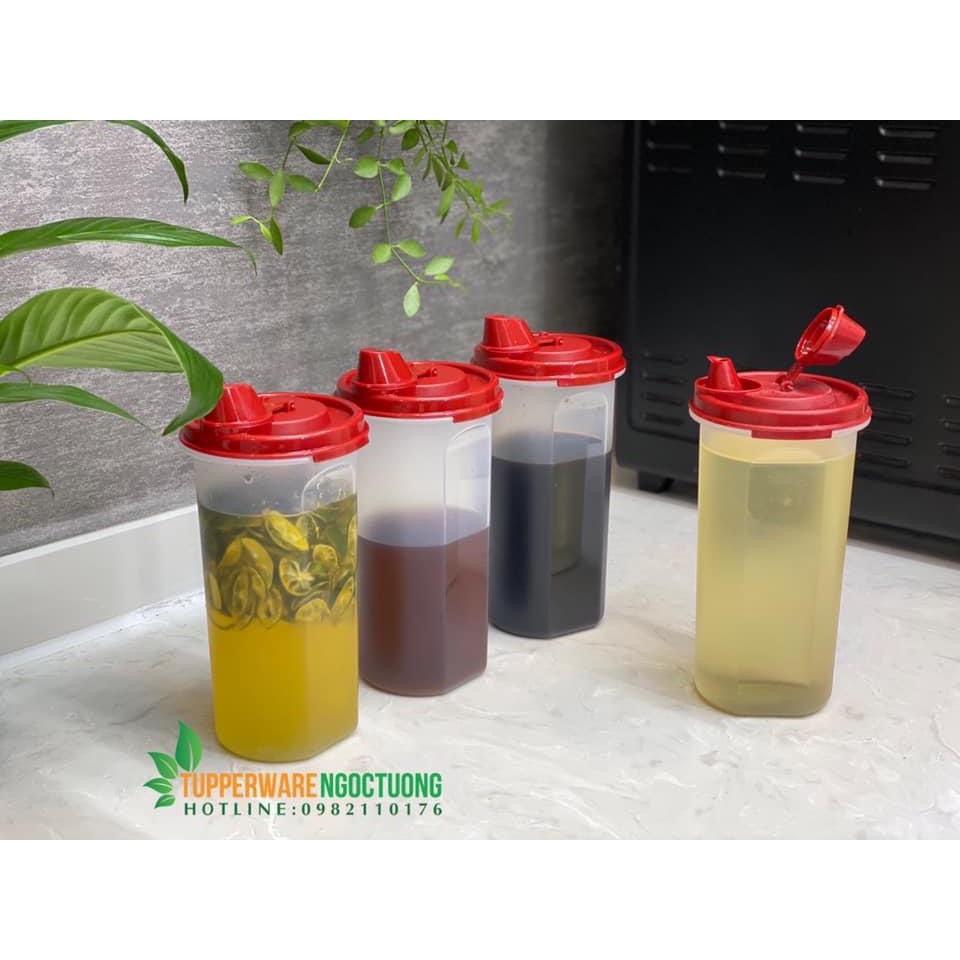 bình dầu 650ml tupperware