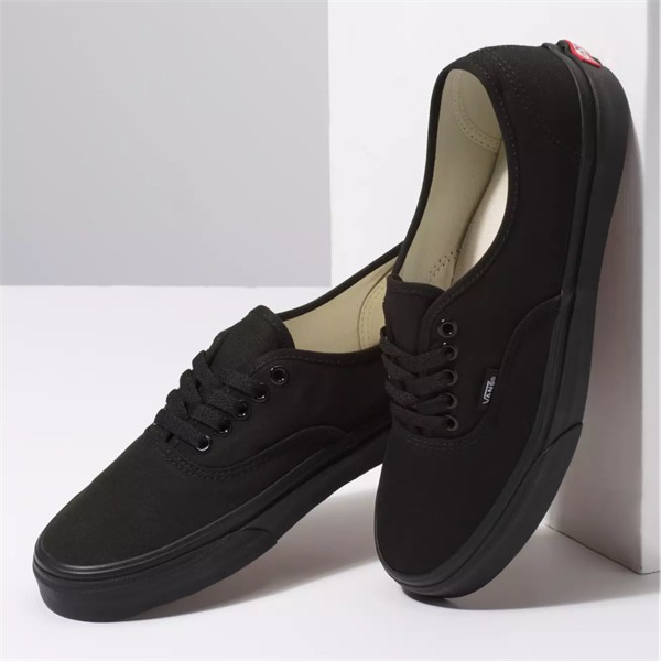 (Giày Chính Hãng) Vans Authentic All Black Canvas