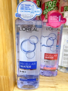 Nước tẩy trang L'oreal Micellar Loreal