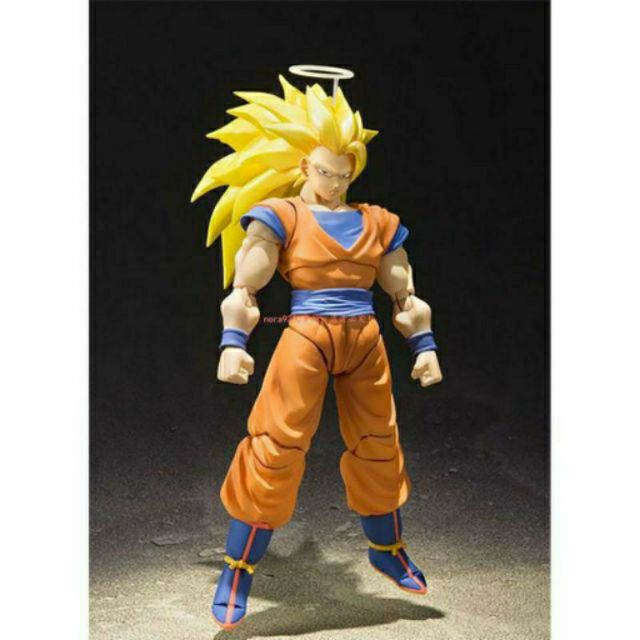 Mô Hình Son Goku SHF SS3 Khớp cao 15cm - Mô Hình Dragon Ball