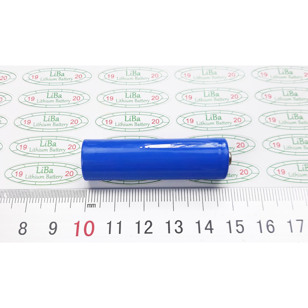 Pin AA, Lithium ion 3.7V 500mah, 800mAh 14500, thay thế pin tiều AA _ LiBa