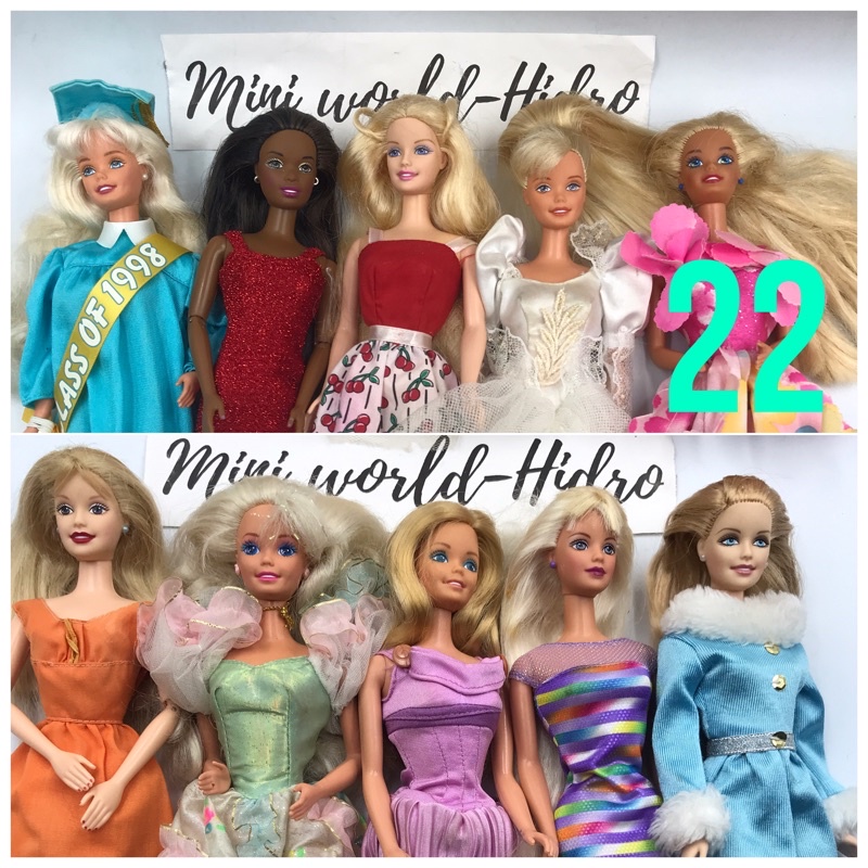Búp bê Barbie Vintage cổ fashionistas nghề nghiệp chính hãng thanh lí. Mã S22