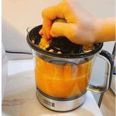 Máy vắt cam Đức Lebenlang dung tích 0.7 lít, bảo hành chính hãng 36 tháng