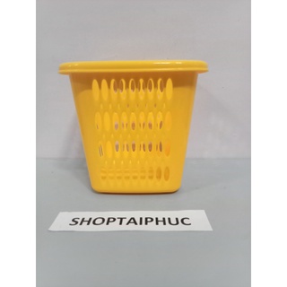 Sọt rác nhựa vuông - châu hưng - nhỏ