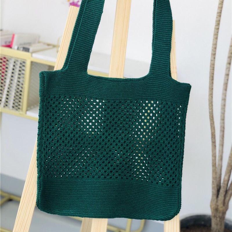 IELGY Túi Đeo Vai Bằng Vải Dệt Thời Trang Cổ Điển Cho Nữ