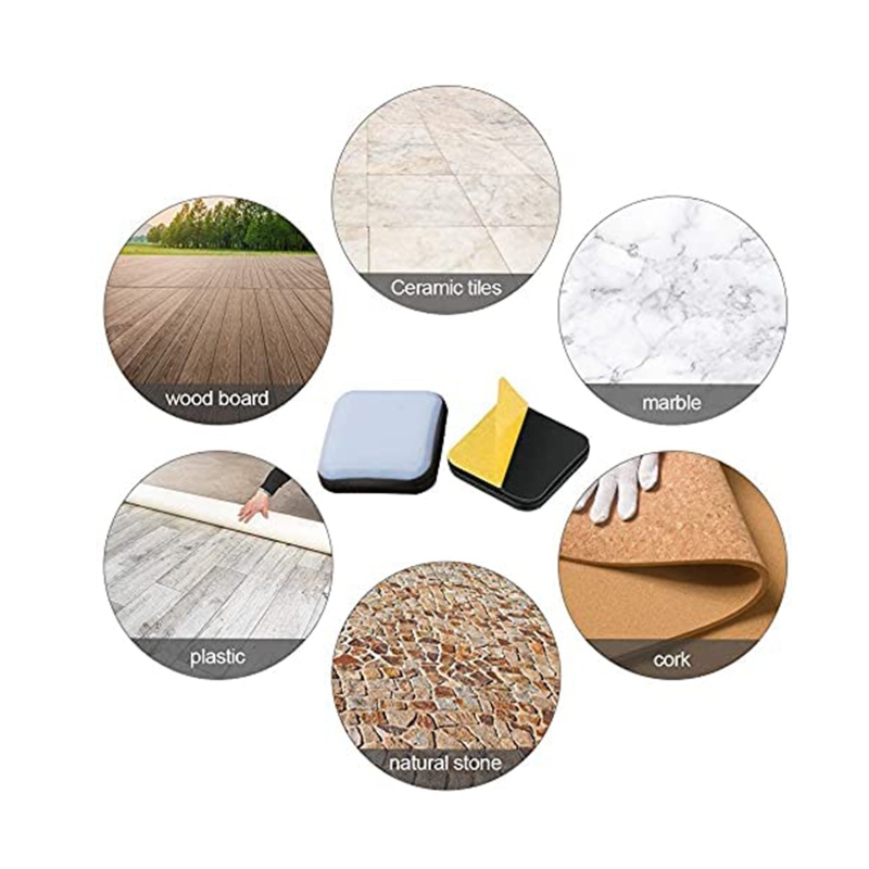 Bộ 20 Miếng Đệm Tự Dính Gắn Đồ Nội Thất Bảo Vệ Sàn Nhà Sự Bảo Vệ