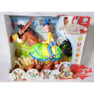 Cao bồi Lucky Luke cưỡi ngựa: Ngựa vừa chạy vừa phát nhạc - Shop còn mẫu hình 2 - Hộp hơi rách