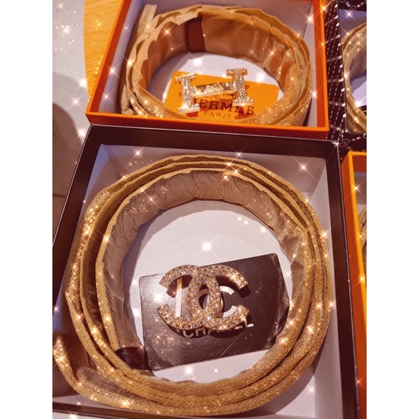 [Fullbox] Thắt lưng/ dây nịt nữ đính đá cao cấp