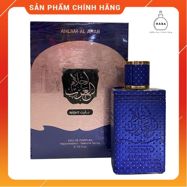 Nước hoa Ahlam Al Arab 80ml - Nội địa DUBAI - HABADUBAI