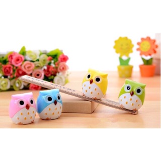 Gọt bút chì hình cú mèo, lợn