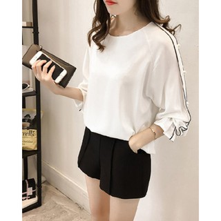 Áo Kiểu Nữ Tay Cách Điệu Thanh Lịch