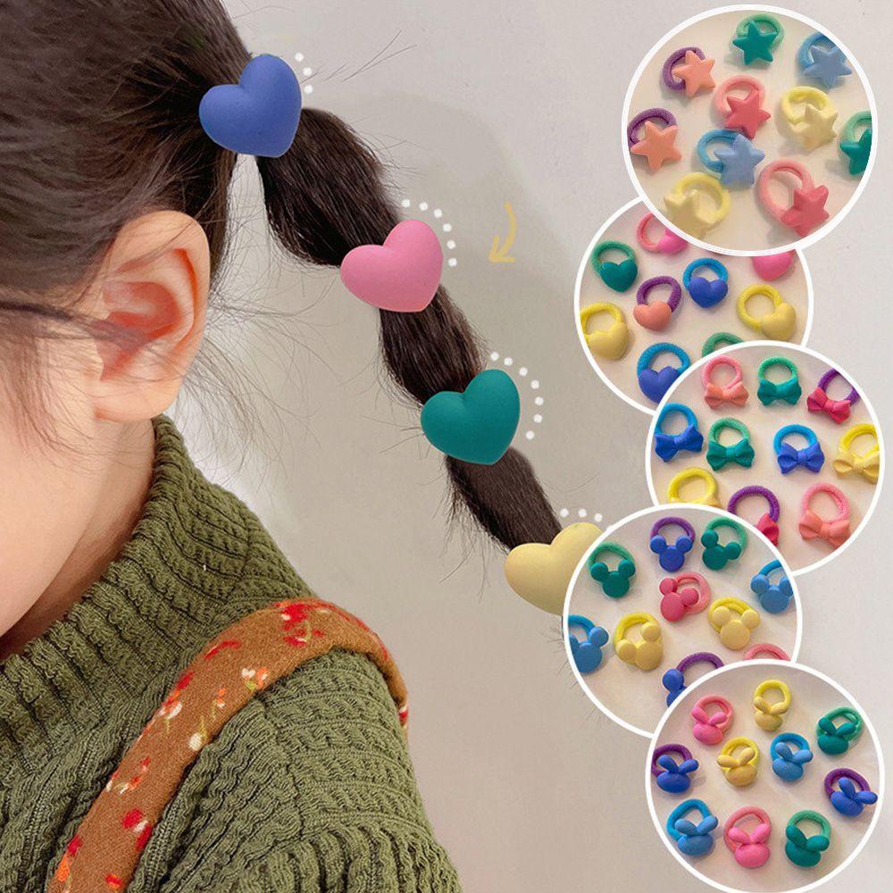 WATTLE Set 10 Băng Đô Nơ Xinh Xắn Dành Cho Bé Gái
