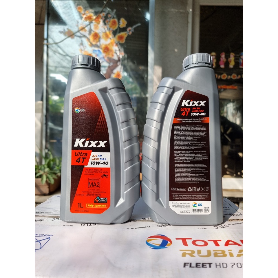 NHỚT XE SỐ, MÔ TÔ, TAY CÔN S-OIL SEVEN 10W-40, KIXX ULTRA 10W-40