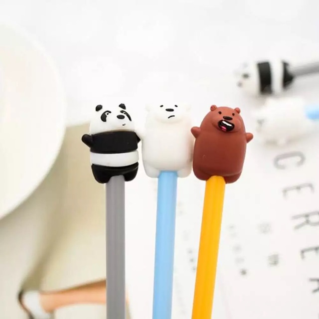 BÚT GEL WE BARE BEARS ĐÁNG YÊU