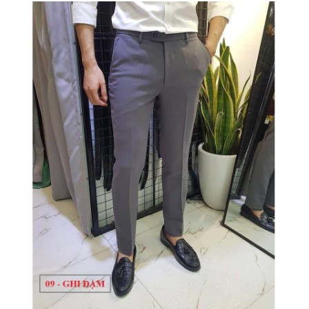 [HÀNG CAO CẤP] Quần Âu Công Sở Màu Đen, Xanh Than Chất Vải 79 Xịn_Q05 | BigBuy360 - bigbuy360.vn