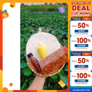 COMBObánh tráng phơi sương +nước sốt tắc+bơ