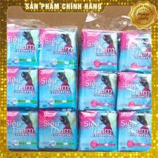 Bịch 6 Gói Băng Vệ Sinh Cool Fresh siêu mỏng Không Cánh/Có Cánh