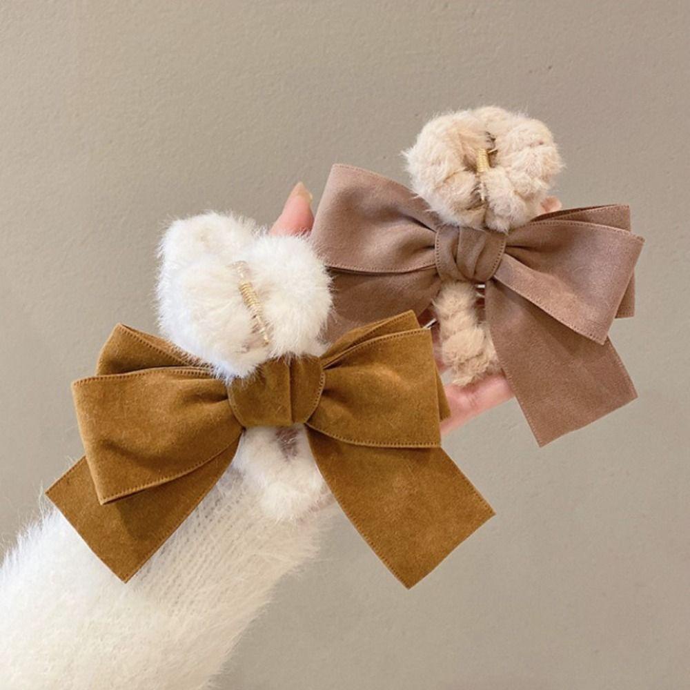 Kẹp Tóc Càng Cua Bằng Vải Bông Phong Cách Hàn Quốc Thanh Lịch