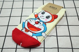 Combo 5 Đôi Tất Vớ Cotton Doremon Doraemon